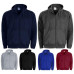 Mens Zip Up Hoodies Winter Jackets for Men Plain Zipper Sweatshirts Top S - 2XL