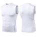 Men Compression Sport Vest Tight Tank Base Layer Sleeveless T-Shirt Top Singlet