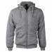 Men's Athletic Warm Soft Sherpa Lined Fleece Zip Up Sweater Jacket Hoodie