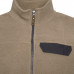 Mens Sherpa Fleece Borg Jacket Full Zip Thick Warm Performance Coat Pockets Work