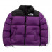 Men's and Women's F Jacket Padded Winter Warm Puffer Cotton Coat Outwear