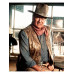 The Cowboys John Wayne Distressed Real Leather Vest (All Sizes)