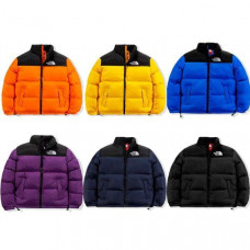 Men's and Women's F Jacket Padded Winter Warm Puffer Cotton Coat Outwear