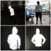 Men's Hoodie Jacket Reflective Coat Outwear Cycling Motorcycle Night Safe 