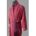 40s Mens Print Robes, Pair Vintage Dressing Gowns, Tie Belts Unisex