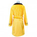 For Strange New Worlds Captain Pike Pyjamas Bathrobe Starfleet Gold Nightgown