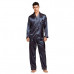 Men's Satin Silk Pajama Set Pajamas Silk Sleepwear Sexy Modern Style Soft Cozy