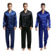 Men's Satin Silk Pajama Set Pajamas Silk Sleepwear Sexy Modern Style Soft Cozy