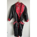 Men's Vintage Japanese Reversible Silk Kimono Robe w/Embroidered Dragon One Size