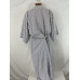 Japanese Pine Rabbit Mens L Dressing Gown Kimono Yukata Bath Robe