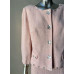 Boucle 2 Piece Ruffle Formal Light Pale Pink Skirt Set Suit 14