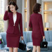 Women's Formal Business Suit, Professional Office Uniform Slim Fitting