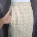 Vintage Ivory Cream Tweed Suit Set With Jacket Blazer & Pencil Skirt Size 6