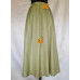 VINTAGE HANDMADE OKTOBERFEST DIRNDL TYROL GREEN WOMENS SUIT SKIRT SIZE:US12/EU40